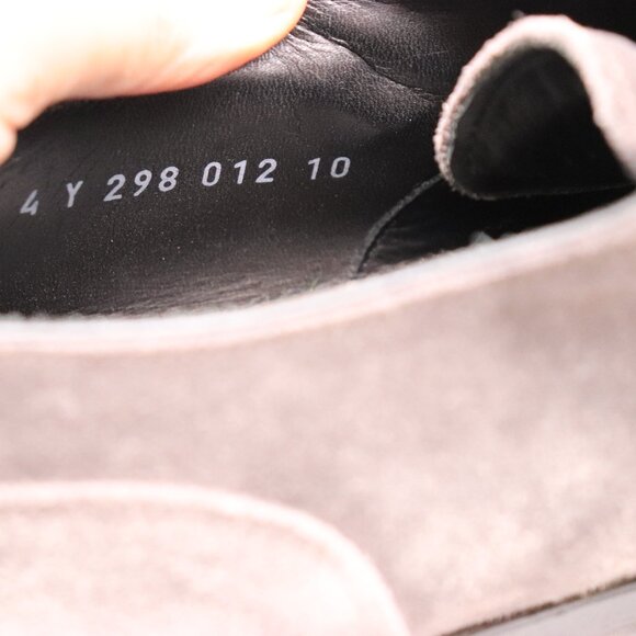 John Varvatos Men\'s Size UK 10 Gray Suede Double Monk Strap Hand made Italy main image 6